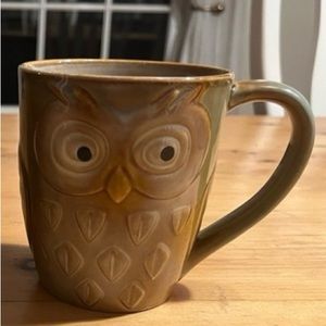 Adorable Gibson Home Owl 3D Pained Mug, 18oz, in EC